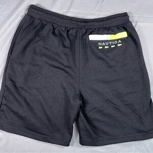 Nautica Men's Dark Gray Athletic Shorts